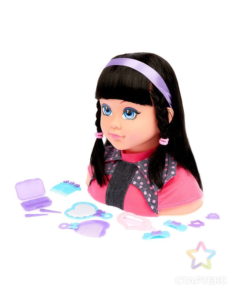 Кукла-манекен для создания причесок «Ида» с аксессуарами, МИКС арт. СМЛ-108200-1-СМЛ0002829731 3