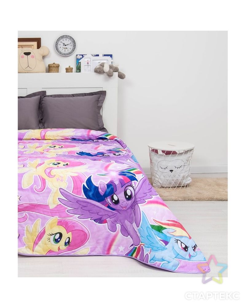 Покрывало 1,5 спсп My Little Pony «Небесные пони» арт. СМЛ-6305-1-СМЛ2834518 2