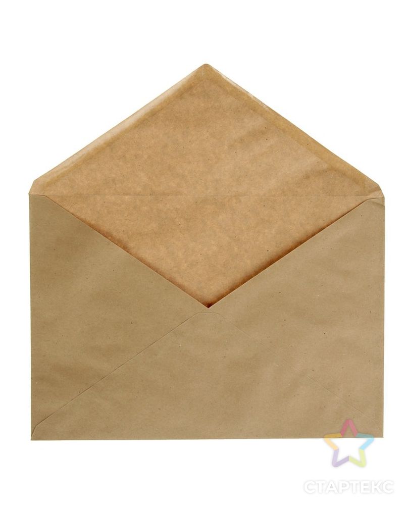 Конверт почтовый крафт С4 229х324мм, треугольный клапан, клей, 90 г/м², в упаковке 250 шт. арт. СМЛ-50474-1-СМЛ0002843199 2