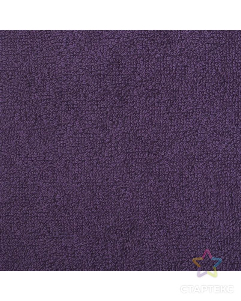 Полотенце махровое "Экономь и Я" 70х130 см, фиолетовый 100% хлопок, 340 г/м² арт. СМЛ-20971-1-СМЛ2870923 2