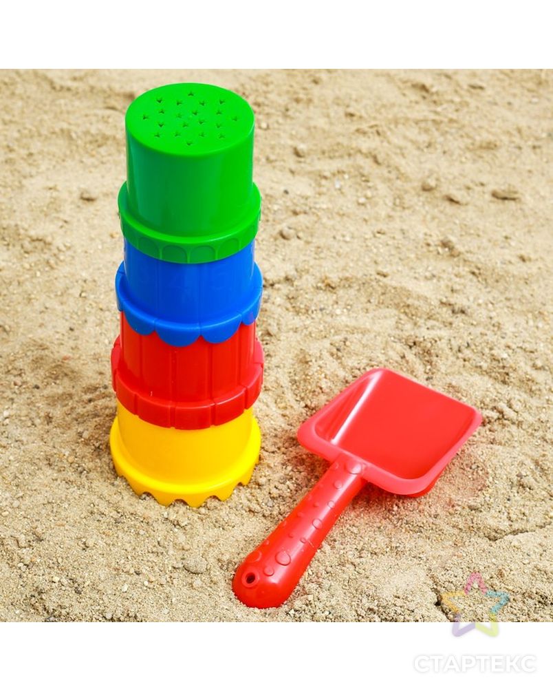 Набор для игры в песке, цвета МИКС арт. СМЛ-96491-1-СМЛ0002881400 1