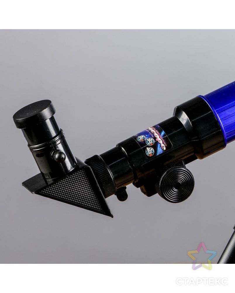 Набор: телескоп настольный, три линзы: х20, 30, 40 + микроскоп, увеличение х300, 600, 1200 арт. СМЛ-45827-1-СМЛ0000288657 4
