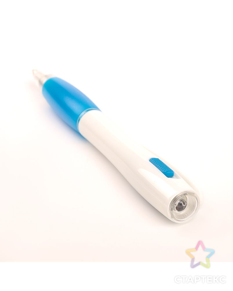 Ручка шариковая-прикол, «Фонарик», с резиновым держателем, МИКС арт. СМЛ-53582-1-СМЛ0002887485 2
