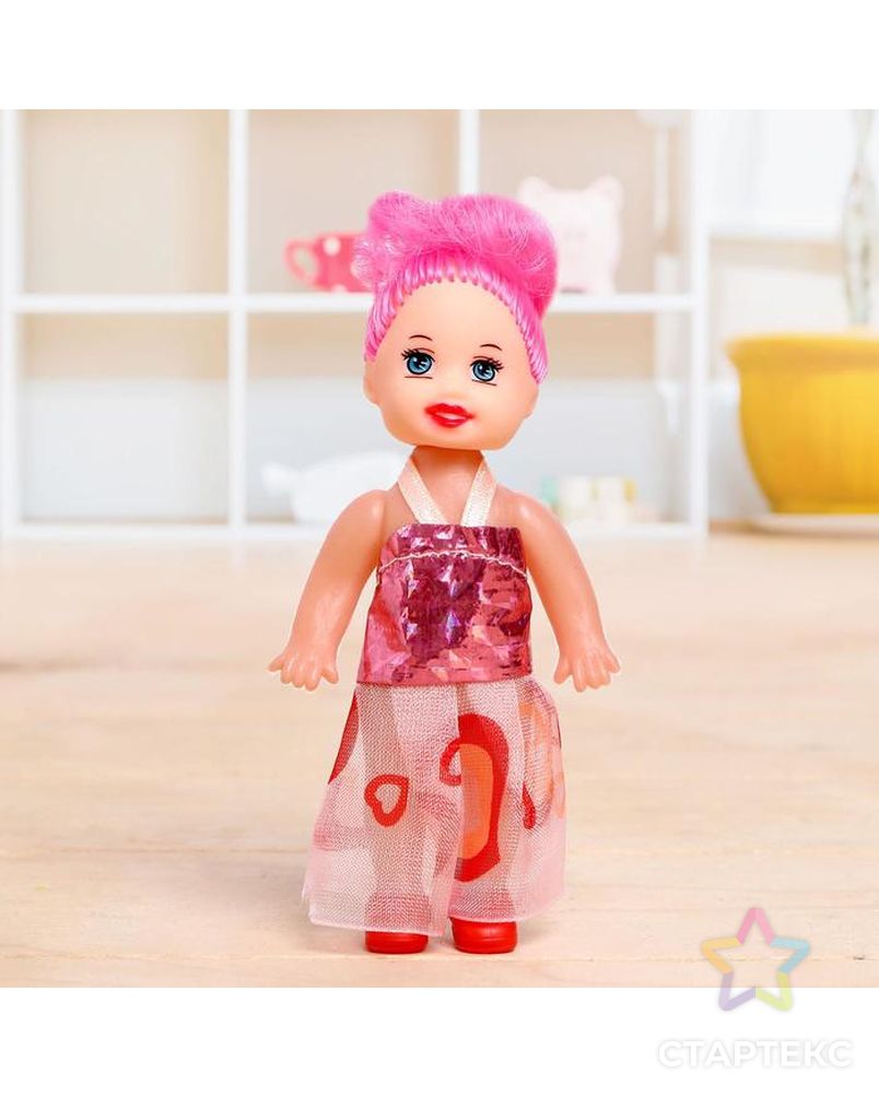 Кукла малышка "Таня" в платье, МИКС арт. СМЛ-53066-1-СМЛ0002905351 3