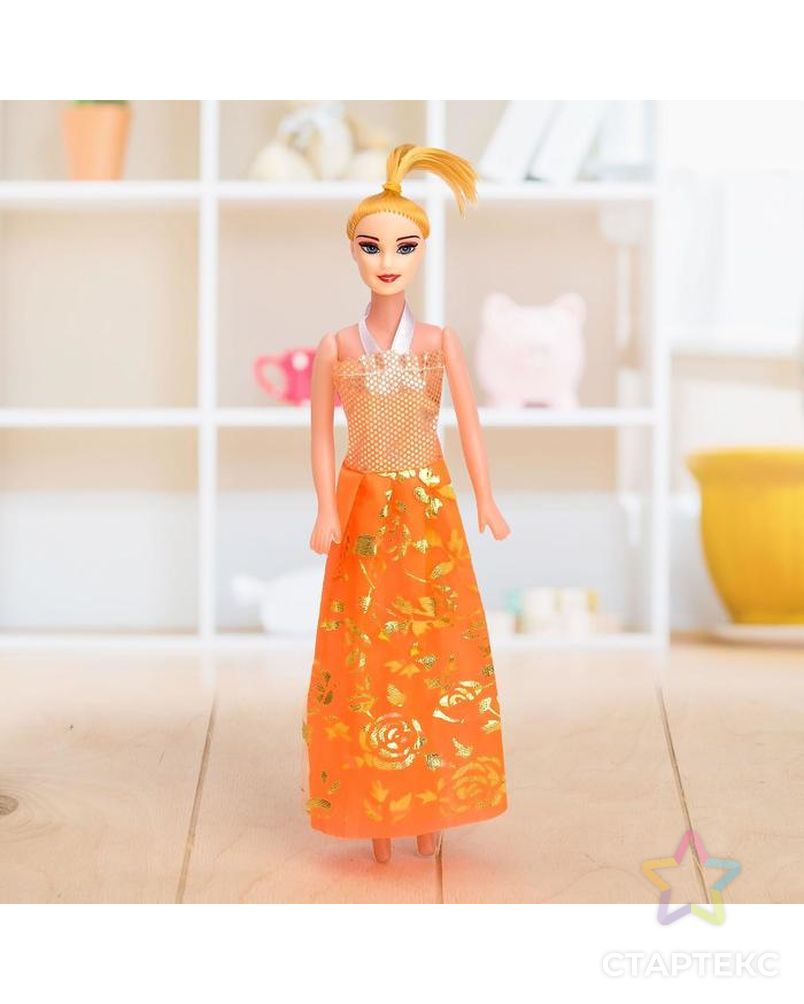 Кукла модель "Наташа" в длинном платье, МИКС арт. СМЛ-53068-1-СМЛ0002905354 4