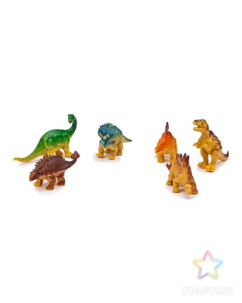 Набор игровой «Динозавр», 4 машины и фигурки арт. СМЛ-54331-1-СМЛ0002920427 3