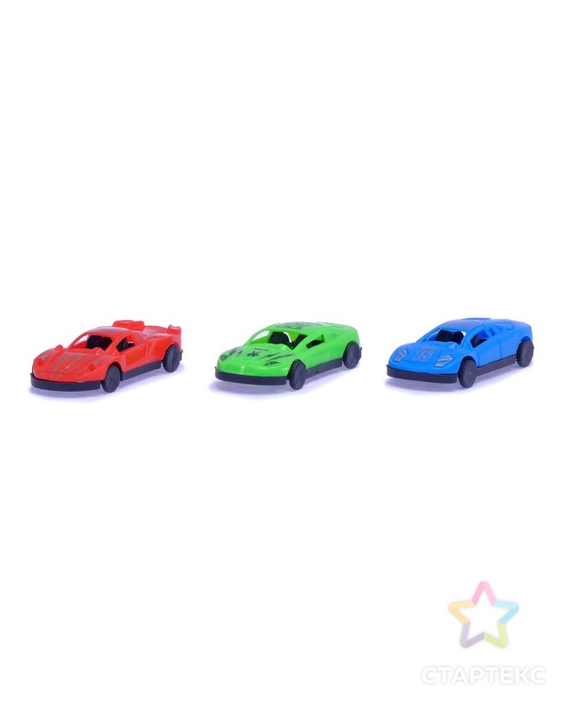 Машина «Гонка», набор 3 шт., цвет МИКС арт. СМЛ-53032-1-СМЛ0002920431 2
