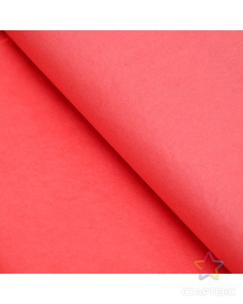 Бумага упаковочная тишью, красный, 50 см х 66 см уп.10 листов арт. СМЛ-54006-1-СМЛ0002932065 1