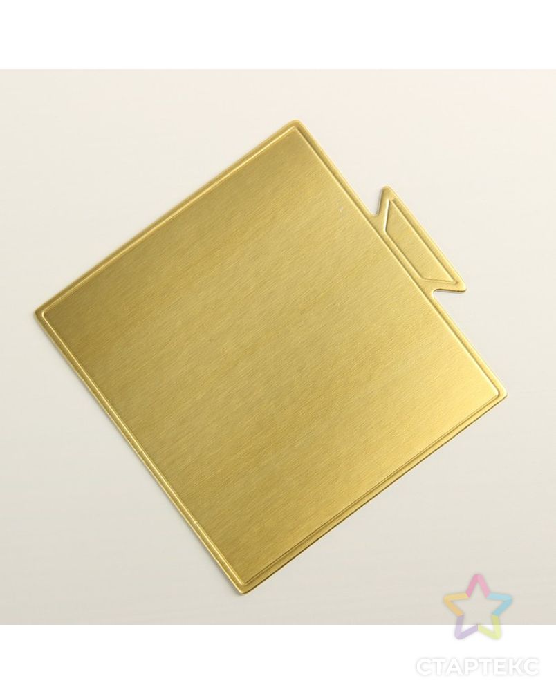 Подложка для пирожного «Золото» арт. СМЛ-55006-1-СМЛ0002941954 2