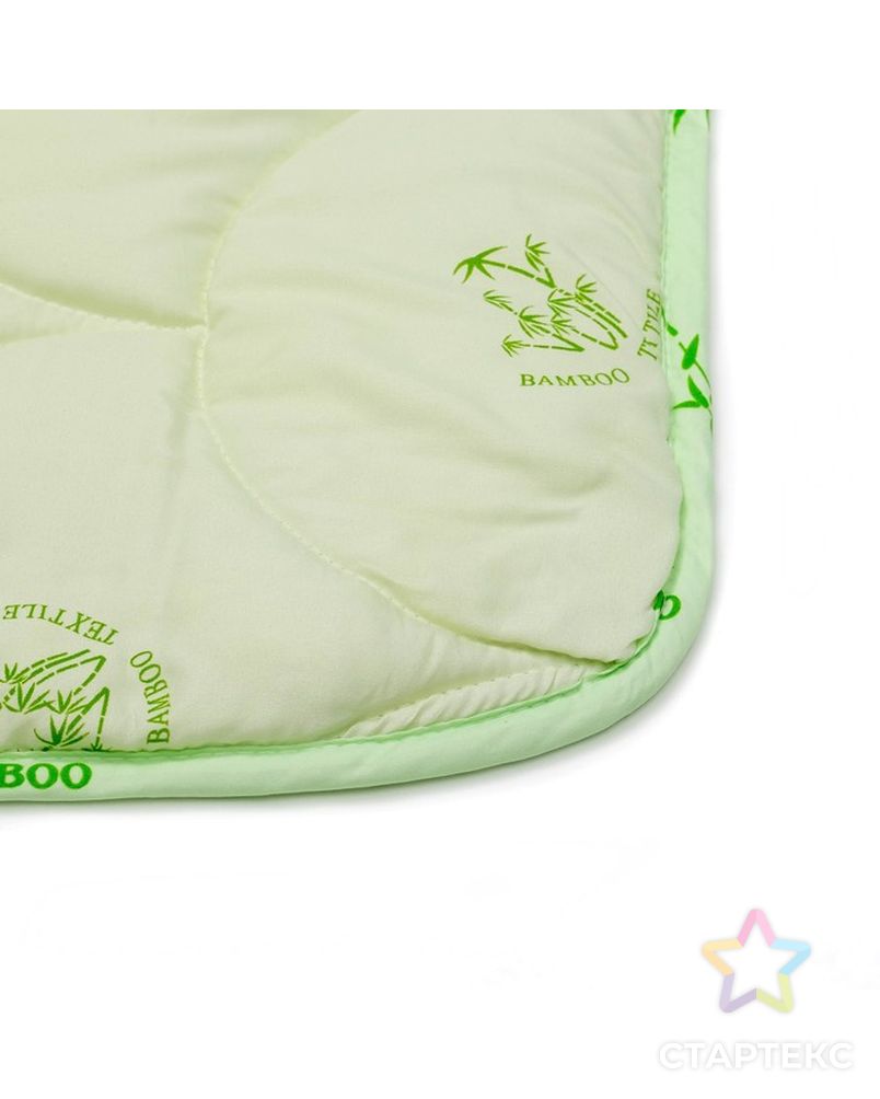 Одеяло Карамелька облегченное 110х140 см, полиэстер 100%, бамбуковый пласт 150 г/м арт. СМЛ-6669-1-СМЛ2952817