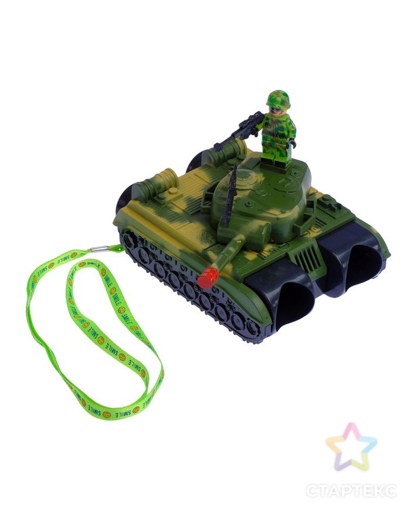 Бинокль «Танк», с ремешком и солдатиками арт. СМЛ-53048-1-СМЛ0002961016 5