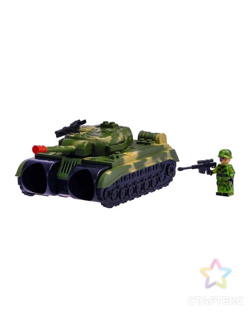 Бинокль «Танк», с ремешком и солдатиками арт. СМЛ-53048-1-СМЛ0002961016 6