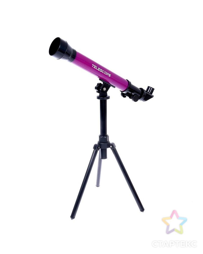 Телескоп детский «Юный астроном» с штативом, цвета МИКС арт. СМЛ-143542-1-СМЛ0002971983 8