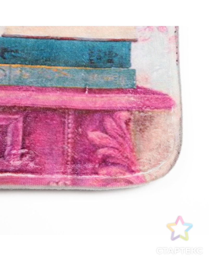 Коврик для дома «Натюрморт», 45×80 см, цвет розовый арт. СМЛ-30373-1-СМЛ2973757 4
