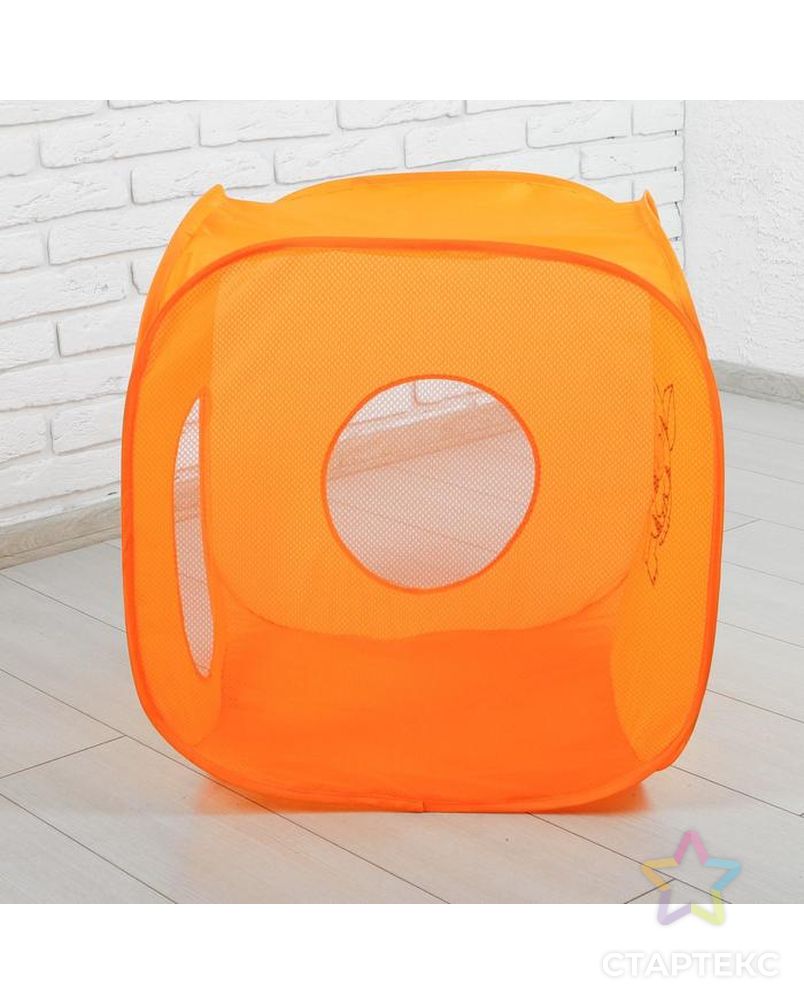 Палатка детская «Домик. Весёлый тигрёнок», 60 × 60 × 60 см арт. СМЛ-98540-1-СМЛ0002996417 5