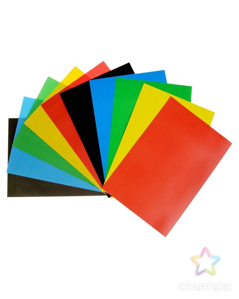 Набор для детского творчества А4, 5 листов картон цветной + 5 листов бумага цветная двухсторонняя, «Белочка» арт. СМЛ-204428-1-СМЛ0003004372 2