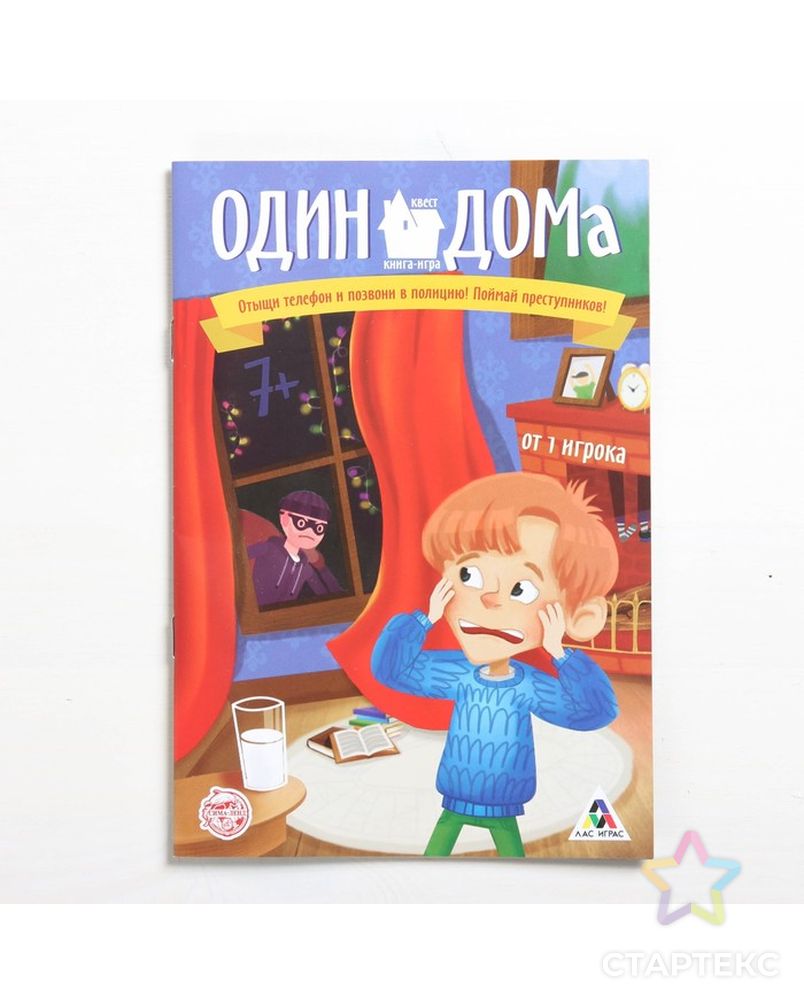Квест книга игра «Один дома» арт. СМЛ-52097-1-СМЛ0003015856 1