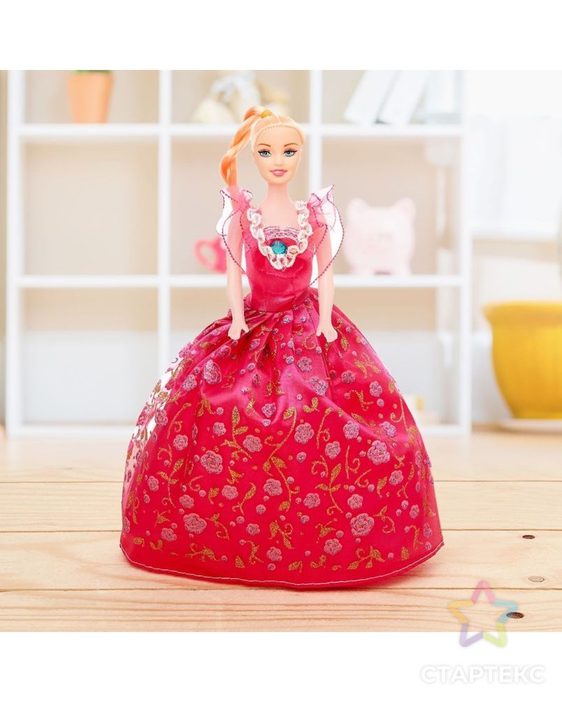 Кукла модель «Оля» в пышном платье, МИКС арт. СМЛ-133939-1-СМЛ0003036095 3