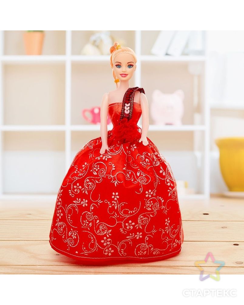 Кукла модель «Оля» в пышном платье, МИКС арт. СМЛ-133939-1-СМЛ0003036095 6