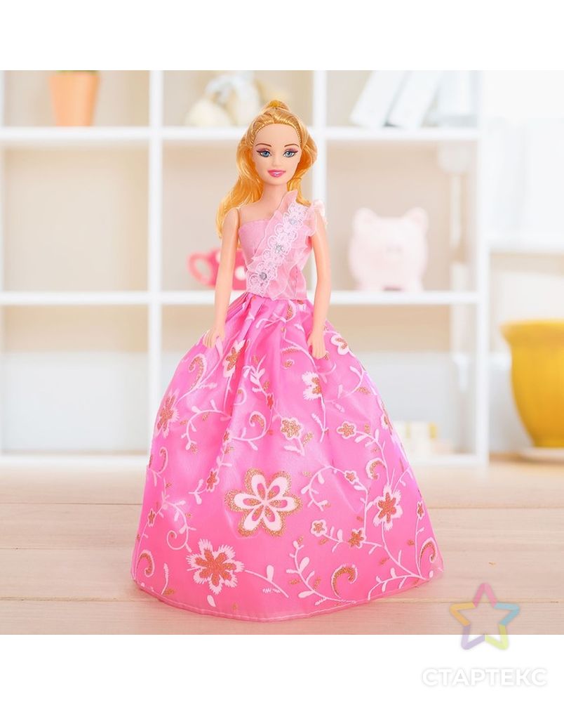Кукла модель "Эмма" в платье, МИКС арт. СМЛ-54836-1-СМЛ0003036097 2