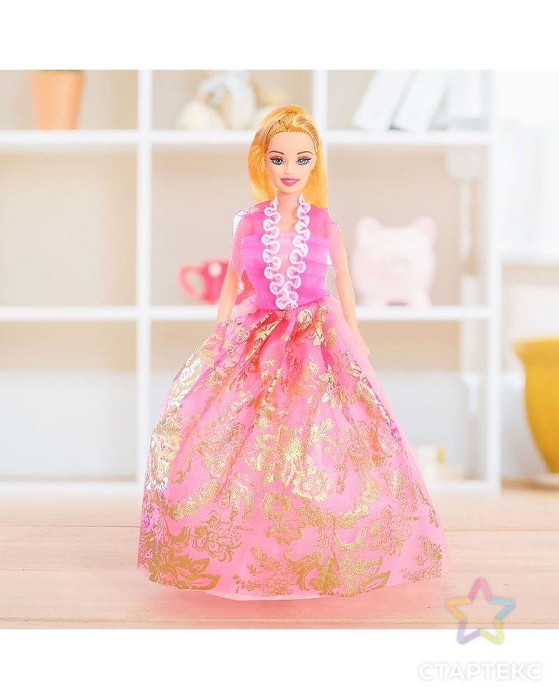 Кукла модель "Эмма" в платье, МИКС арт. СМЛ-54836-1-СМЛ0003036097 3