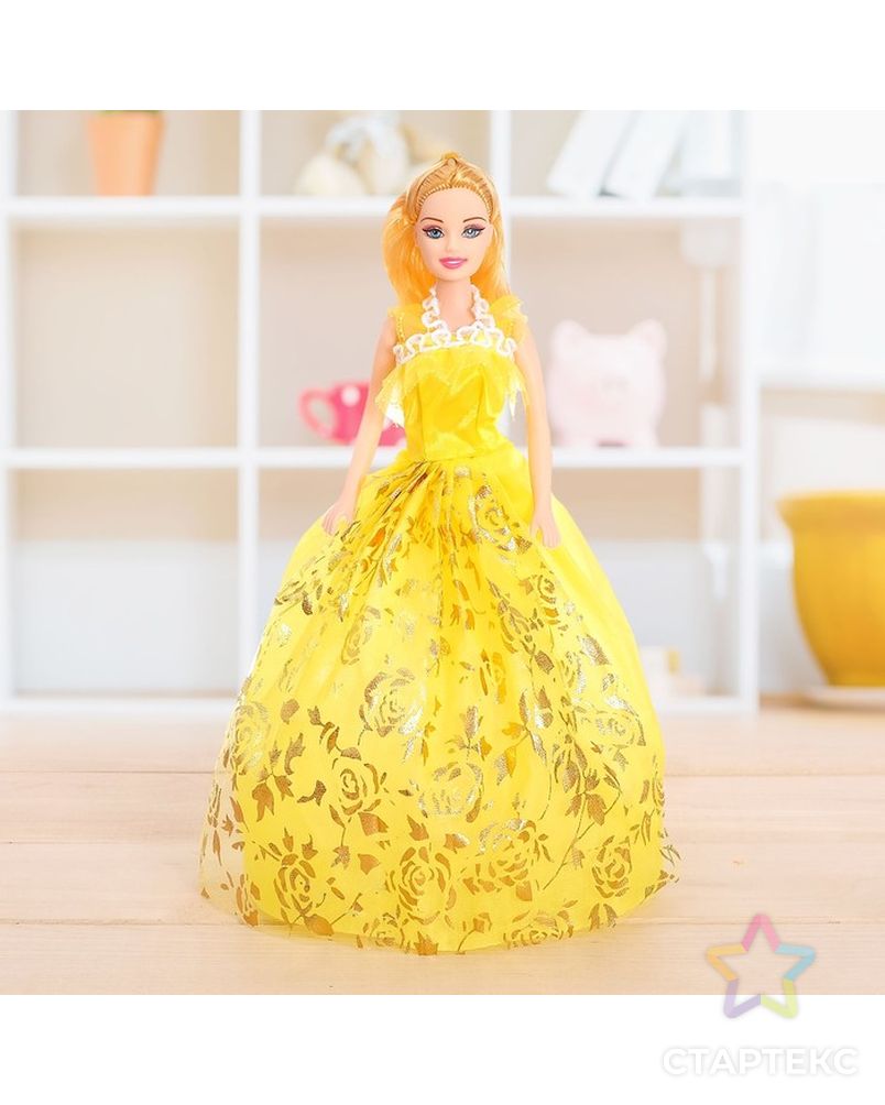 Кукла модель "Эмма" в платье, МИКС арт. СМЛ-54836-1-СМЛ0003036097 4
