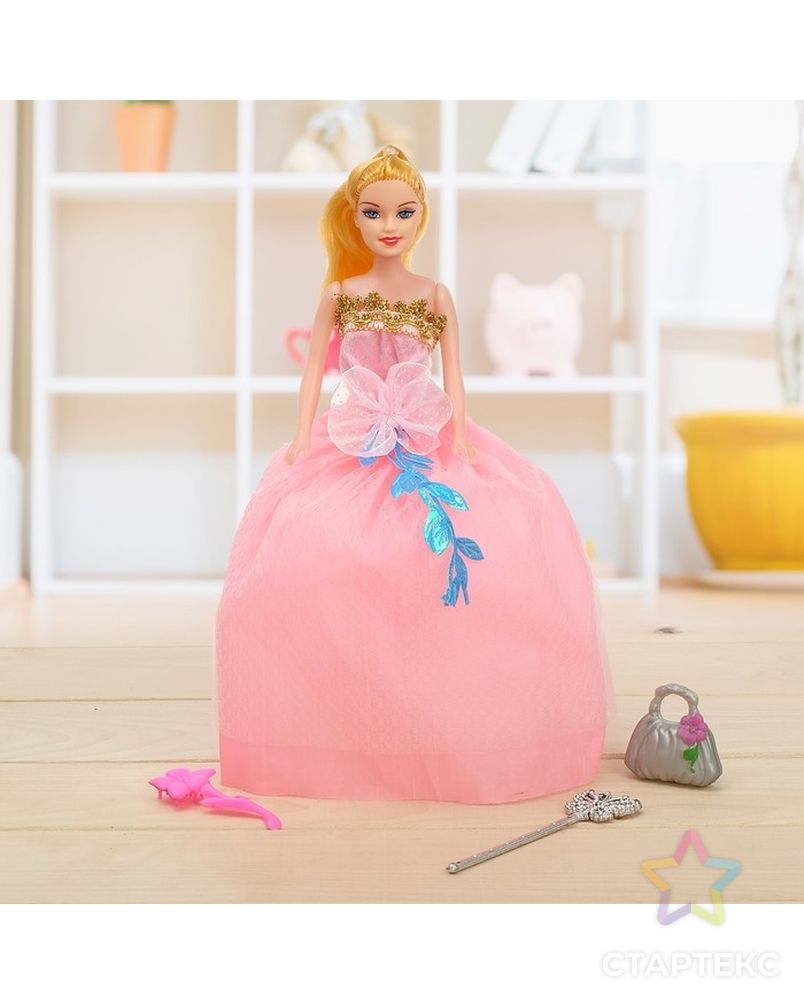 Кукла модель «Ника» в платье с аксессуарами, МИКС арт. СМЛ-54837-1-СМЛ0003036098 1