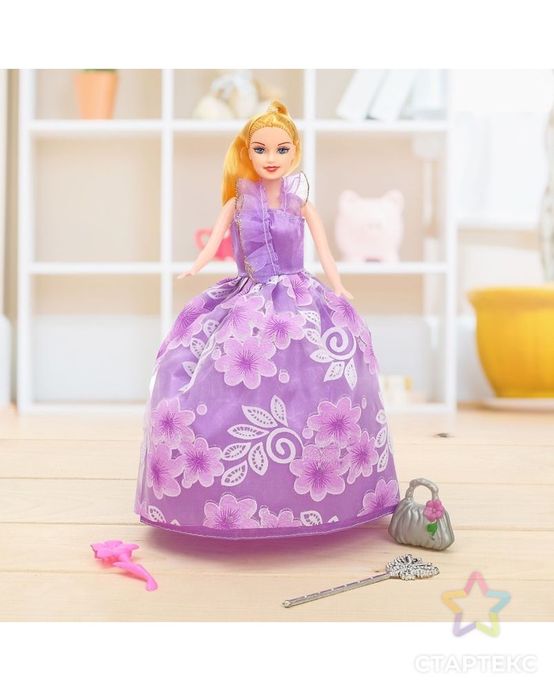 Кукла модель «Ника» в платье с аксессуарами, МИКС арт. СМЛ-54837-1-СМЛ0003036098 9
