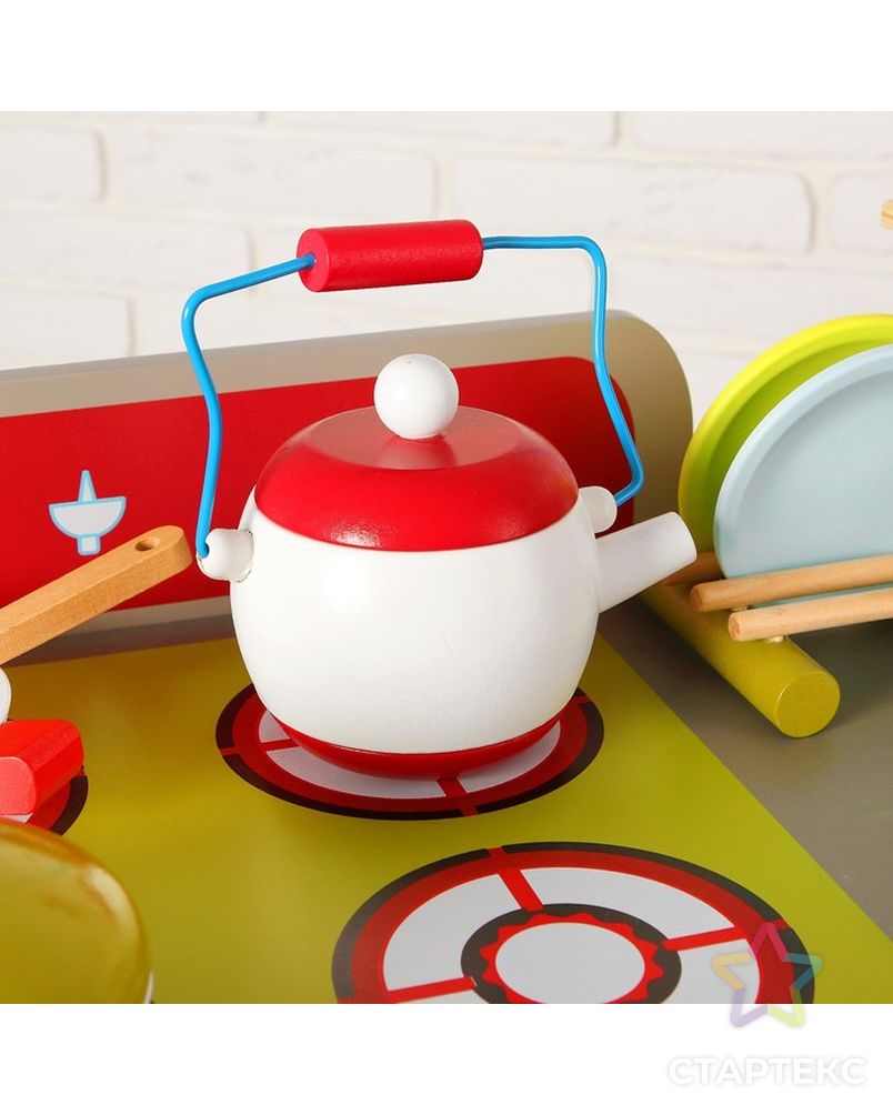Игровой набор «Стильная кухня», посудка в наборе арт. СМЛ-55353-1-СМЛ0003048150 5