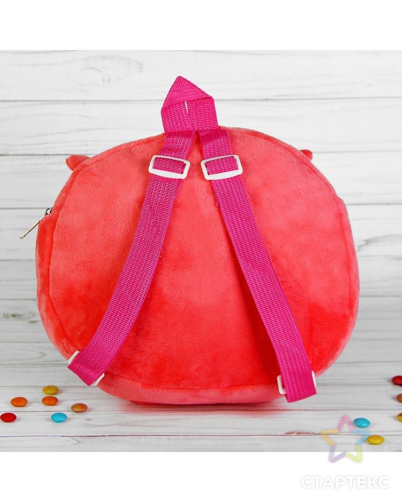 Мягкий рюкзак «Совунья», цвет розовый арт. СМЛ-98342-1-СМЛ0003087747 3