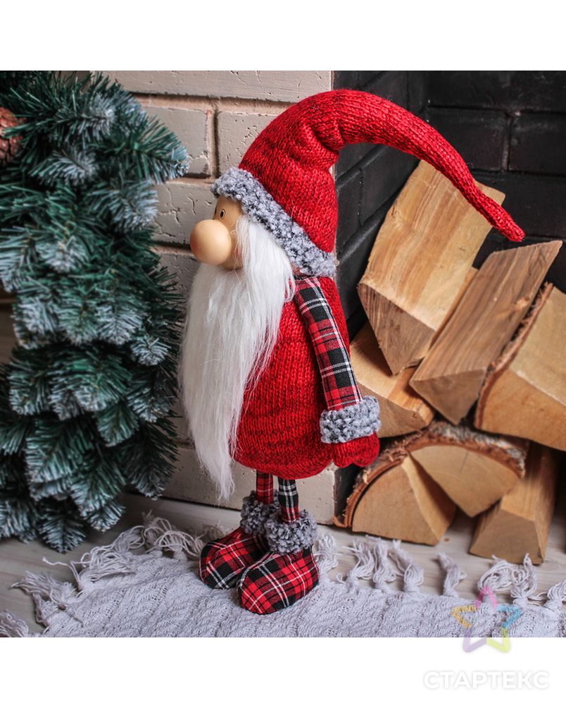 Кукла интерьерная "Дед Мороз" 62 см арт. СМЛ-58112-1-СМЛ0003134146 2