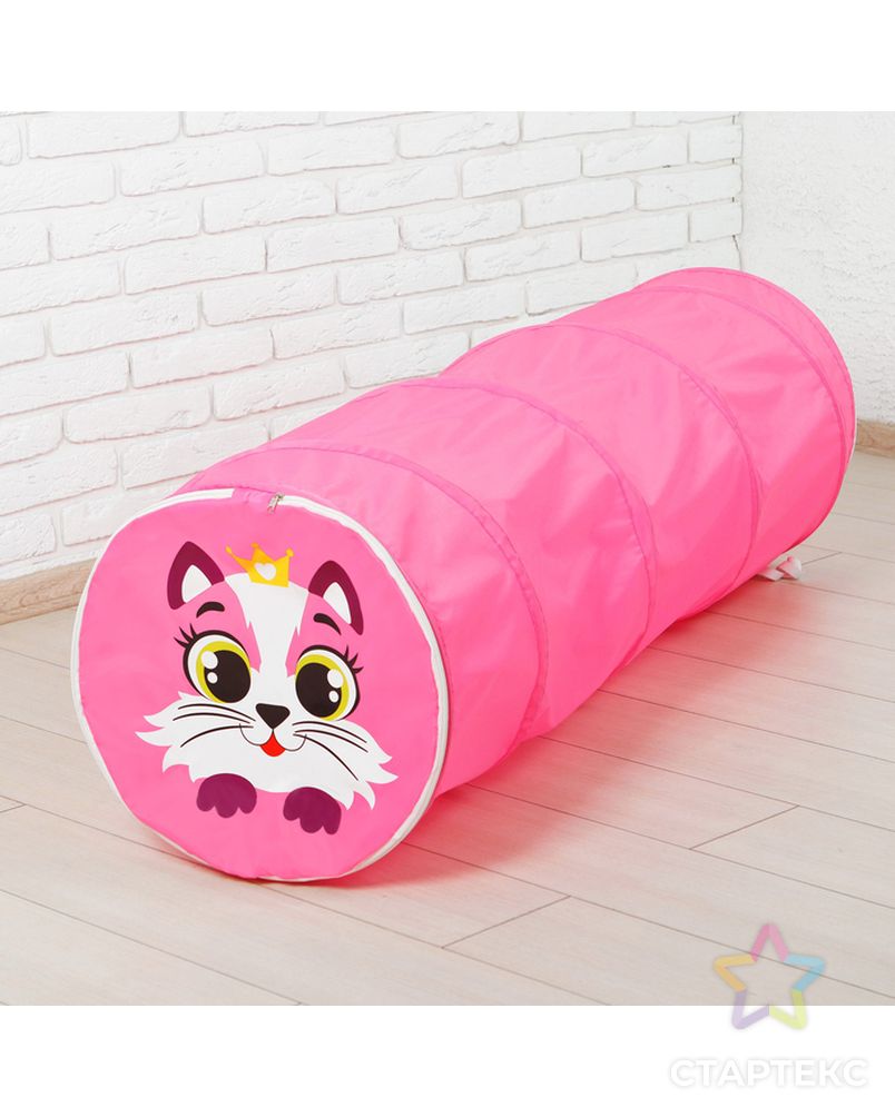 Туннель детский «Кот», цвет розовый арт. СМЛ-120765-1-СМЛ0003142297 1