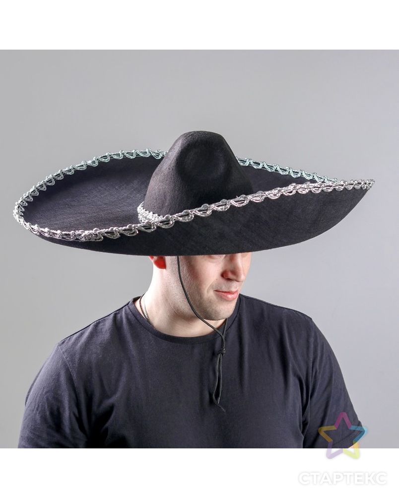 Карнавальная шляпа «Мексиканка», р-р. 56-58 арт. СМЛ-47928-1-СМЛ0000316725 1