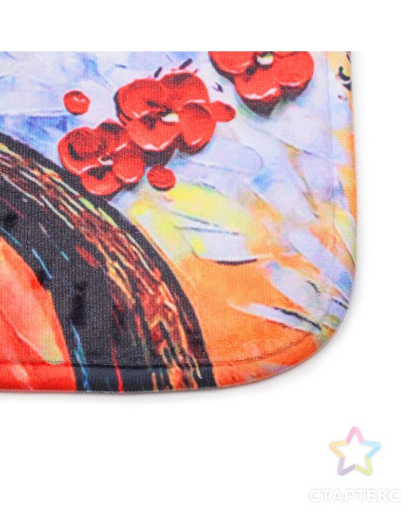 Коврик «Цветочное дерево», 38×58 см, цвет МИКС арт. СМЛ-30203-1-СМЛ3172663 2