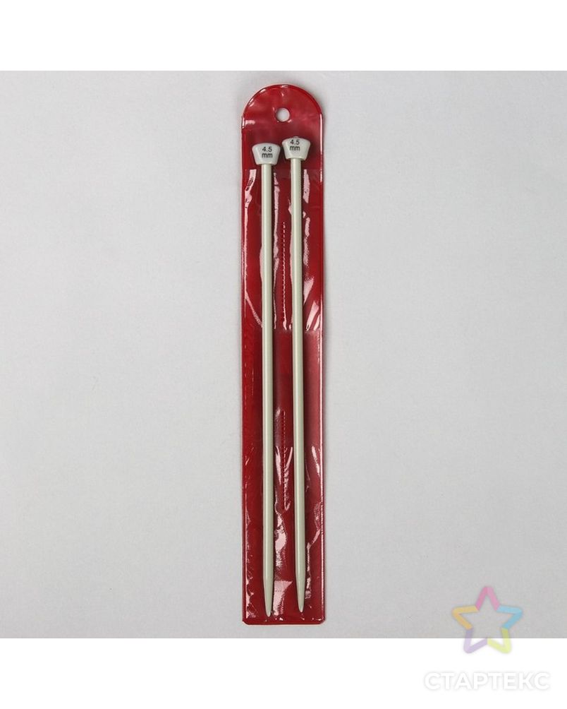 Спицы для вязания, прямые, с тефлоновым покрытием, d = 2,5 мм, 20 см арт. СМЛ-21421-2-СМЛ3185274 3