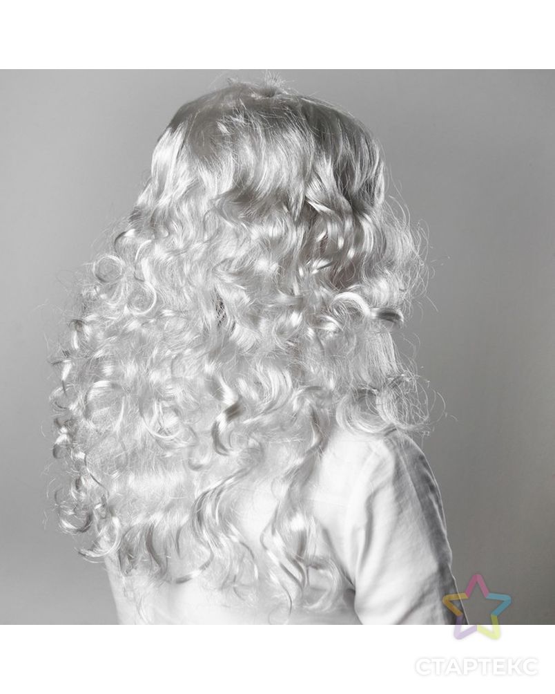 Карнавальный парик «Блондинка», кудрявые концы, 120 г арт. СМЛ-48151-1-СМЛ0000318719 2