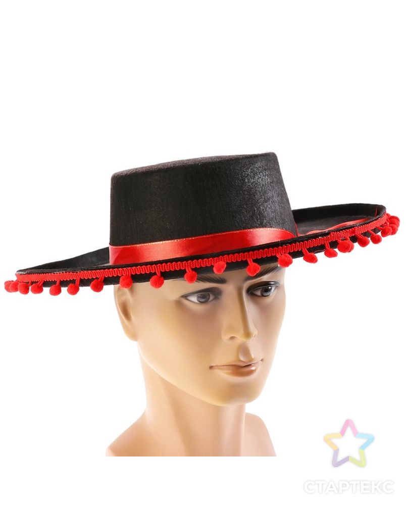 Карнавальная шляпа «Мексика», р-р. 56-58 арт. СМЛ-48322-1-СМЛ0000320162 2