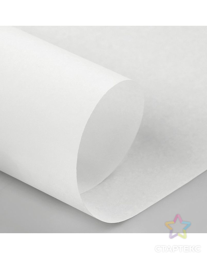Бумага упаковочная крафт белый, 0,5 х 10 м арт. СМЛ-52489-1-СМЛ0003218043 2