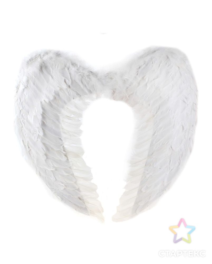 Крылья ангела, на резинке, цвет белый арт. СМЛ-48520-1-СМЛ0000322180 1