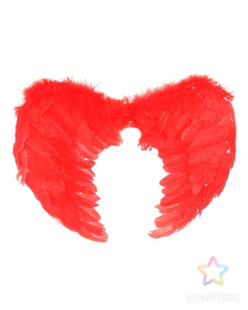 Крылья ангела, 59×59, красные арт. СМЛ-48522-1-СМЛ0000322182 1