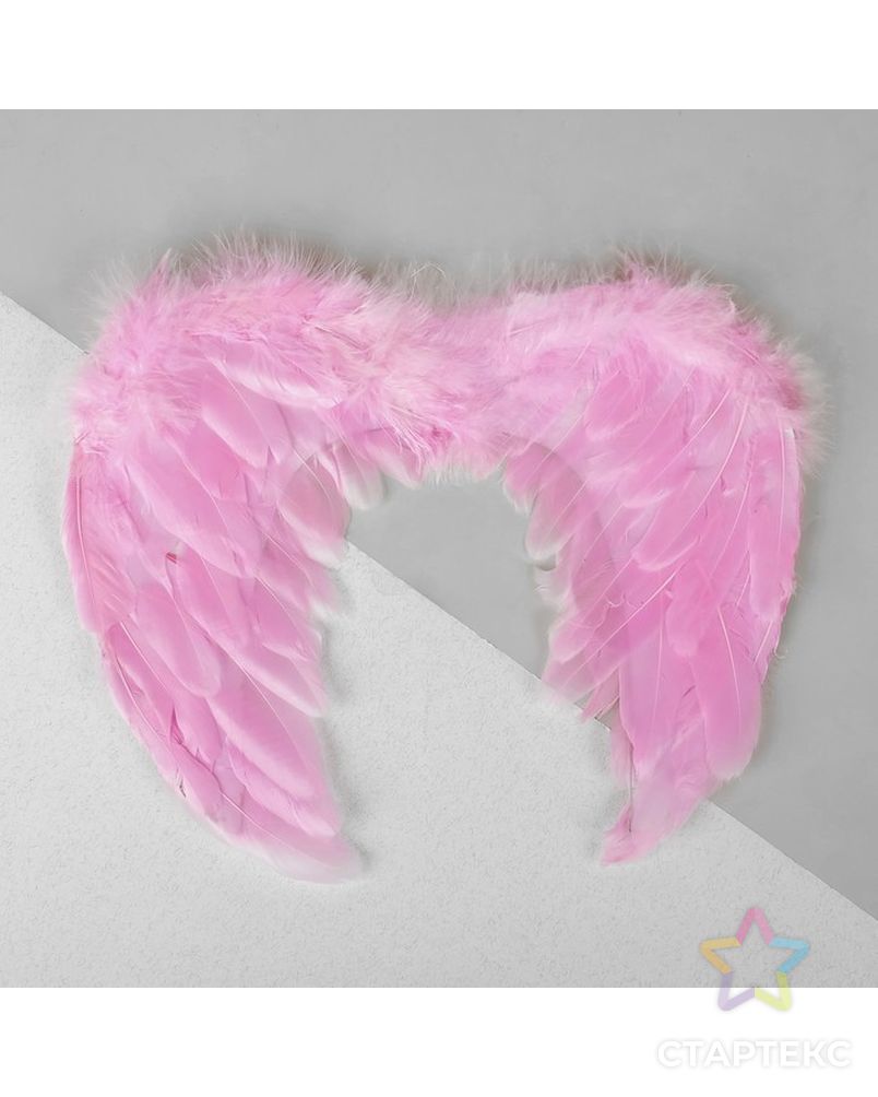 Крылья ангела, на резинке, цвет розовый арт. СМЛ-48523-1-СМЛ0000322184 1