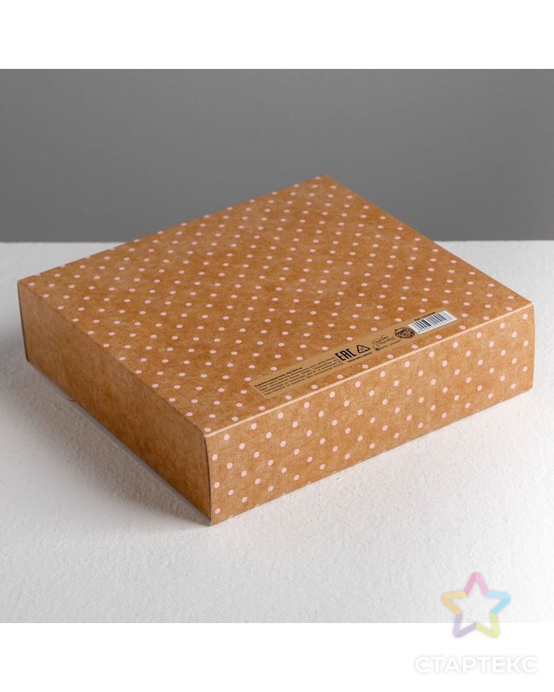 Складная коробка подарочная «Для тебя», 16.5 × 12.5 × 5 см арт. СМЛ-96782-2-СМЛ0003222445 2