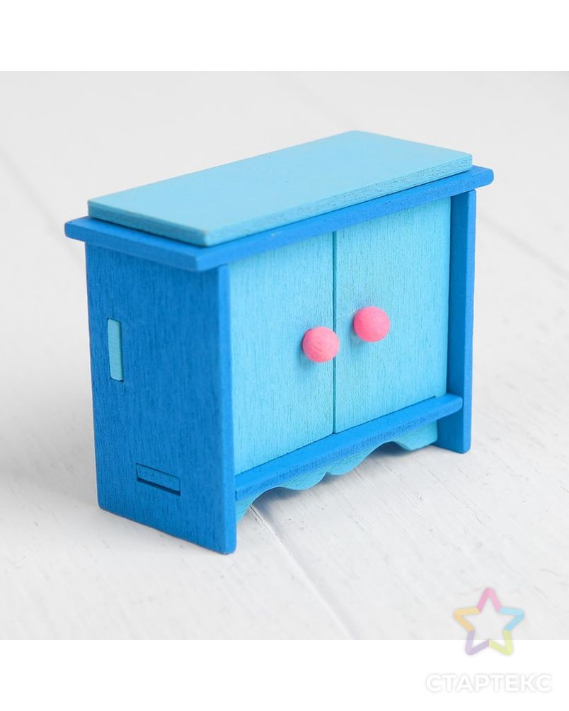 Мебель для кукол «Гостиная», синяя арт. СМЛ-8019-1-СМЛ3223340 4