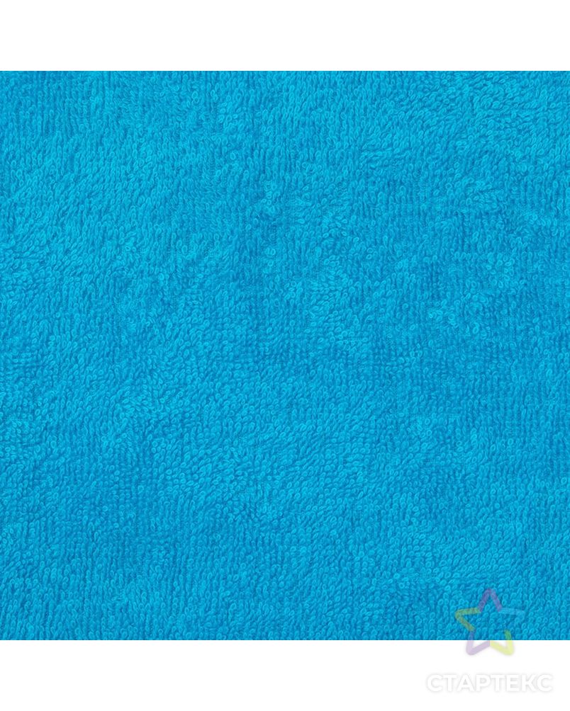 Полотенце махровое "Экономь и Я" 70*130 см голубой, 100% хлопок, 340 г/м2 арт. СМЛ-19722-4-СМЛ3231638 4
