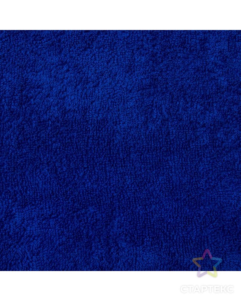 Полотенце махровое "Экономь и Я" 100х150 см синий, 100% хлопок, 340 г/м² арт. СМЛ-19726-1-СМЛ3231639 4