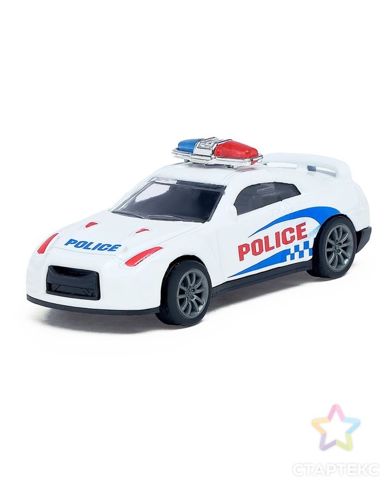 Машина металлическая «Полиция», масштаб 1:50 , инерция, МИКС арт. СМЛ-108272-1-СМЛ0003232598 6