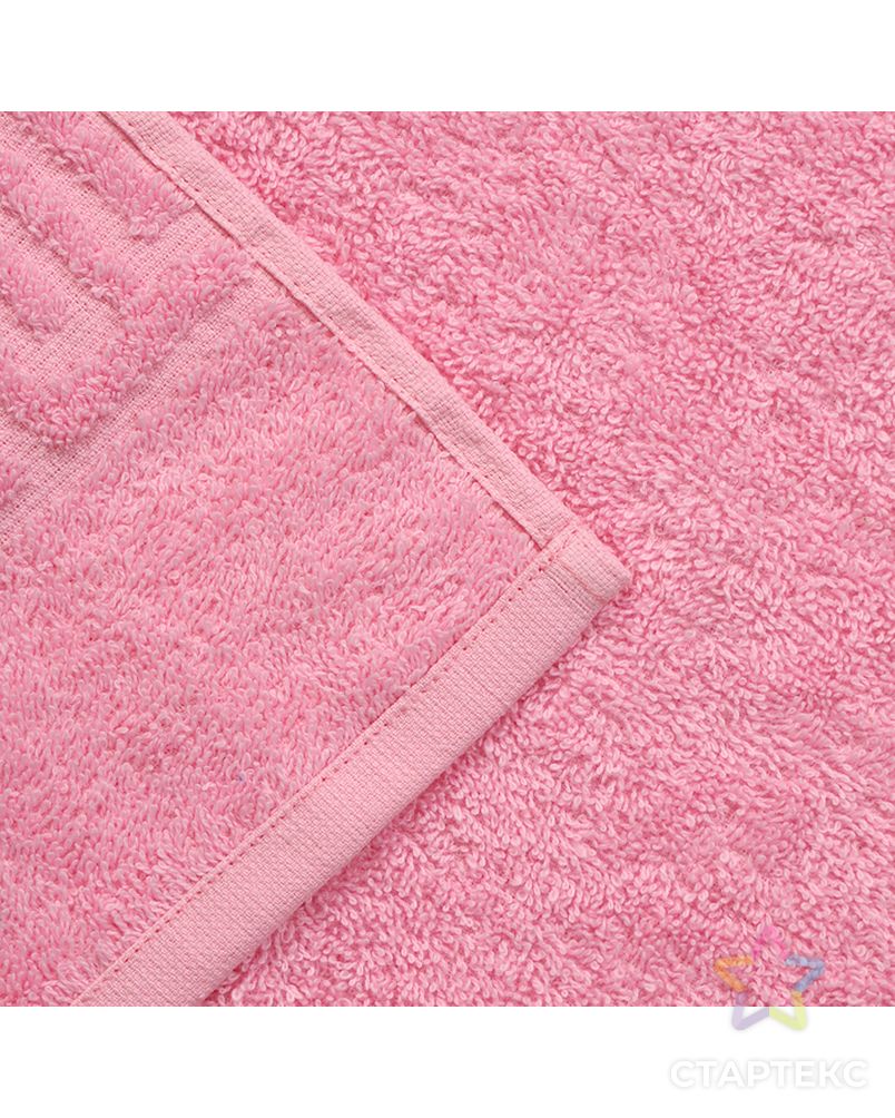 Полотенце махровое 50х90, цвет светло розовый, 430 г/м2, 100% хлопок арт. СМЛ-21242-1-СМЛ3244818