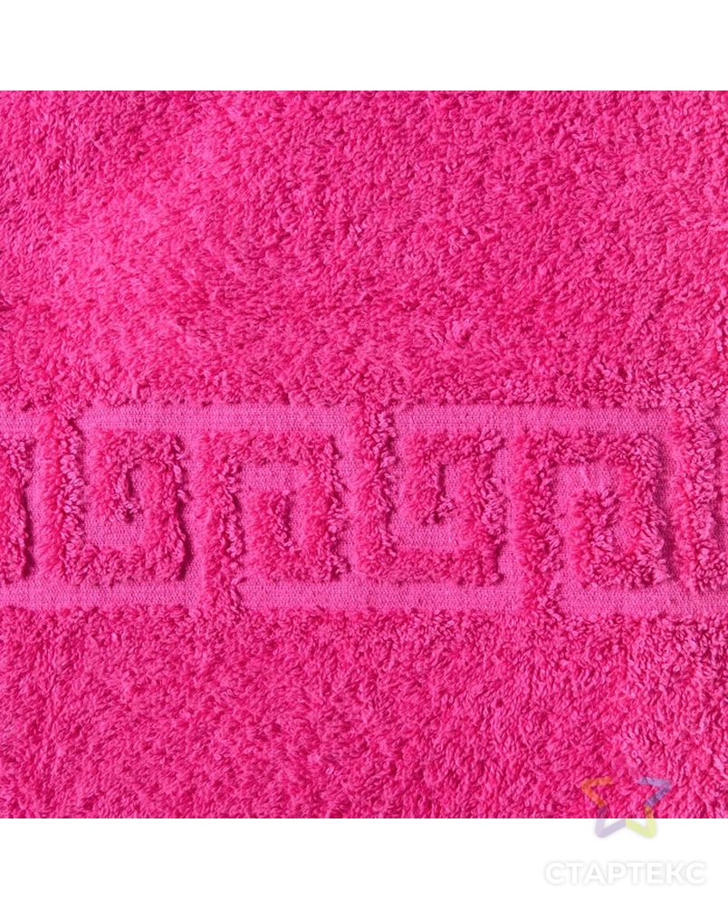 Полотенце махровое, 40х70 см, цвет красный арт. СМЛ-21244-2-СМЛ3244829