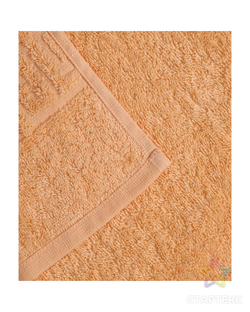 Полотенце махровое, 70х140 см, цвет персик арт. СМЛ-21247-1-СМЛ3244832