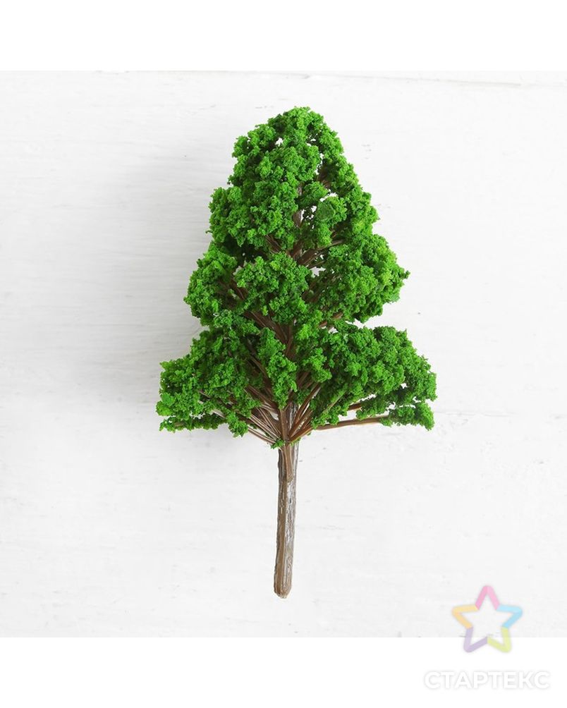 Миниатюра кукольная "Дерево" р.6х6х13,5 см, цв.зеленый арт. СМЛ-8387-1-СМЛ3248055 2